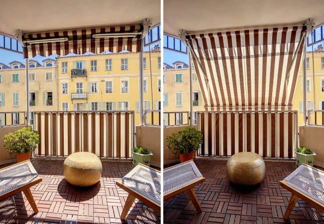 Appartement à Nice - N&J - PORT BARLA - Terrasse -  Appartement à Nice - N&J - PORT BARLA - Terrasse -