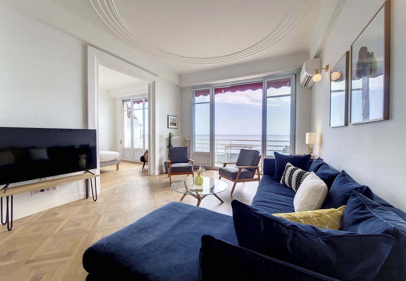 Appartement à Nice - Nouveau! N&J - MEDITERRANEE PROMENADE- Vue Mer - Etage élevé