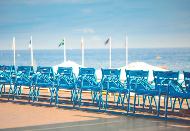 Appartement à Nice - Nouveau! N&J  - BELLE PROMENADE -Vue MER-TERRASSE 