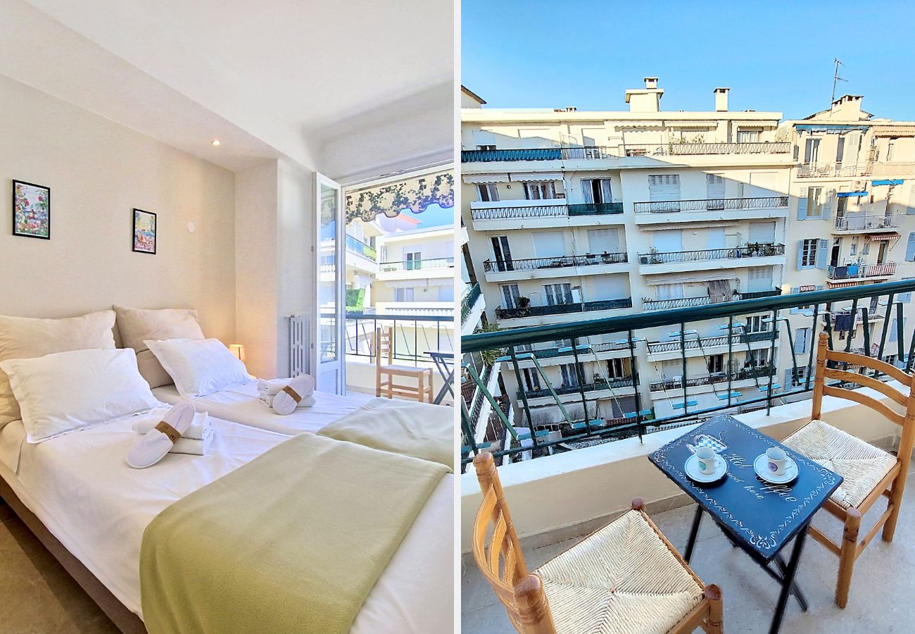 Appartement à Nice - N&J  - CIEL AZUR - Terrasse - Proche mer 