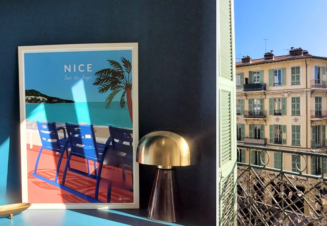Appartement à Nice - Nouveau! N&J  - ECLAT NICOIS- Central - Proche mer 