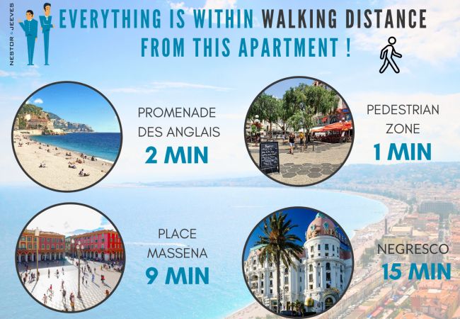 Appartement à Nice - N&J  - ESCAPADE - Centre - Proche mer Appartement à Nice - N&J  - ESCAPADE - Centre - Proche mer