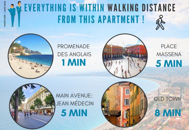 Appartement à Nice - N&J  - MELODIE DU SUD - Centre - Proche mer Appartement à Nice - N&J  - MELODIE DU SUD - Centre - Proche mer