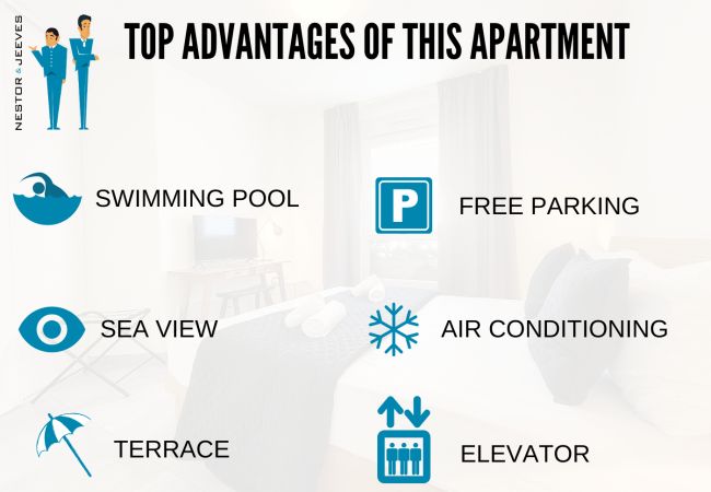 Appartement à Nice - N&J  - PANORAMA AZUR - Vue Mer - Parking Appartement à Nice - N&J  - PANORAMA AZUR - Vue Mer - Parking