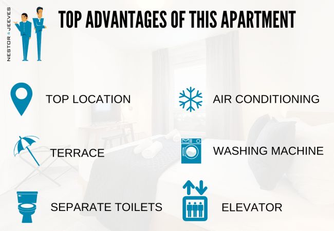 Appartement à Nice - N&J  - CLEA - Terrasse - Centre Appartement à Nice - N&J  - CLEA - Terrasse - Centre