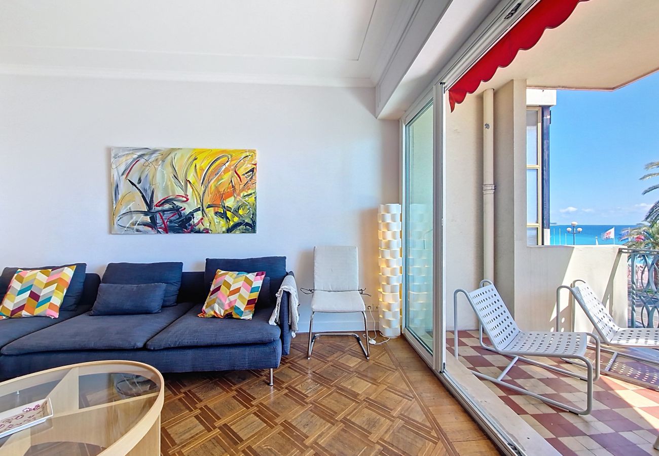 Appartement à Nice - NOUVEAU! N&J - PROMENADE DU SUD - Vue mer