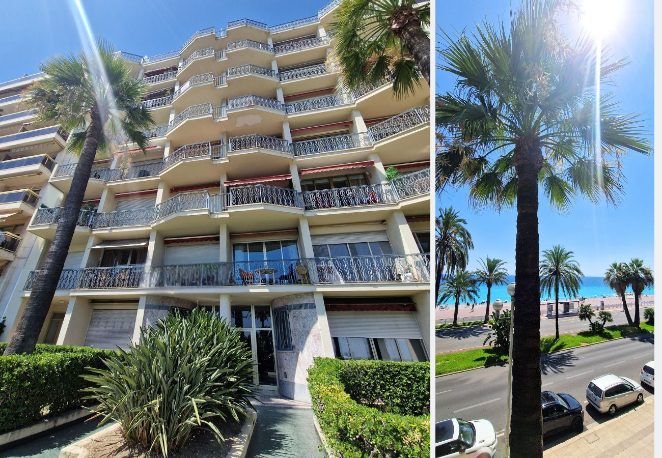 Appartement à Nice - NOUVEAU! N&J - PROMENADE DU SUD - Vue mer