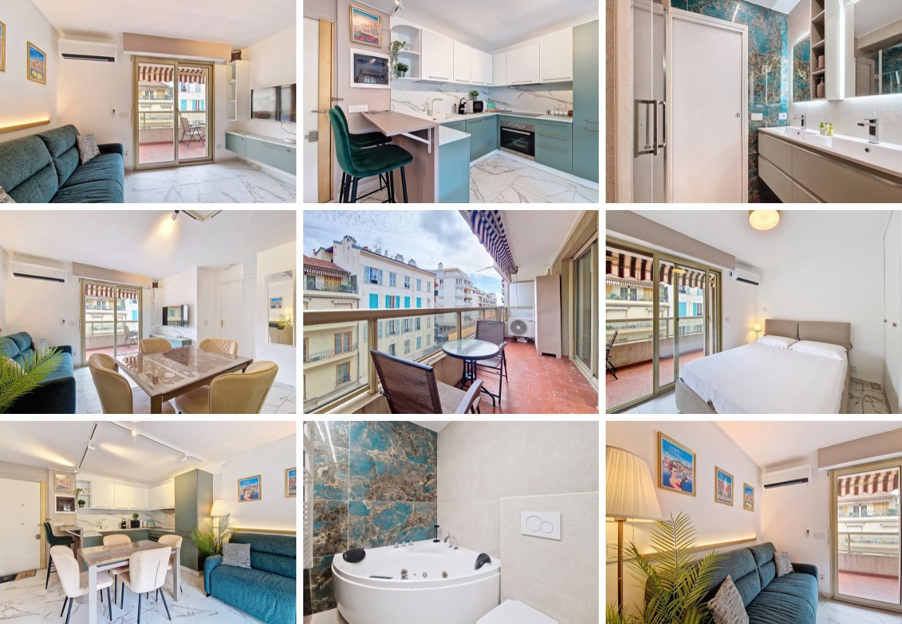 Appartement à Nice - NOUVEAU! N&J - LE SAGITTAIRE - Terrasse proche mer