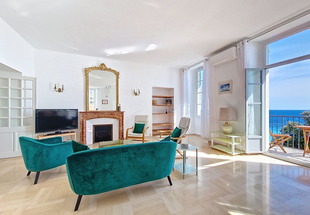 Appartement à Nice - NOUVEAU! N&J - BLEU PANORAMA - Vue mer
