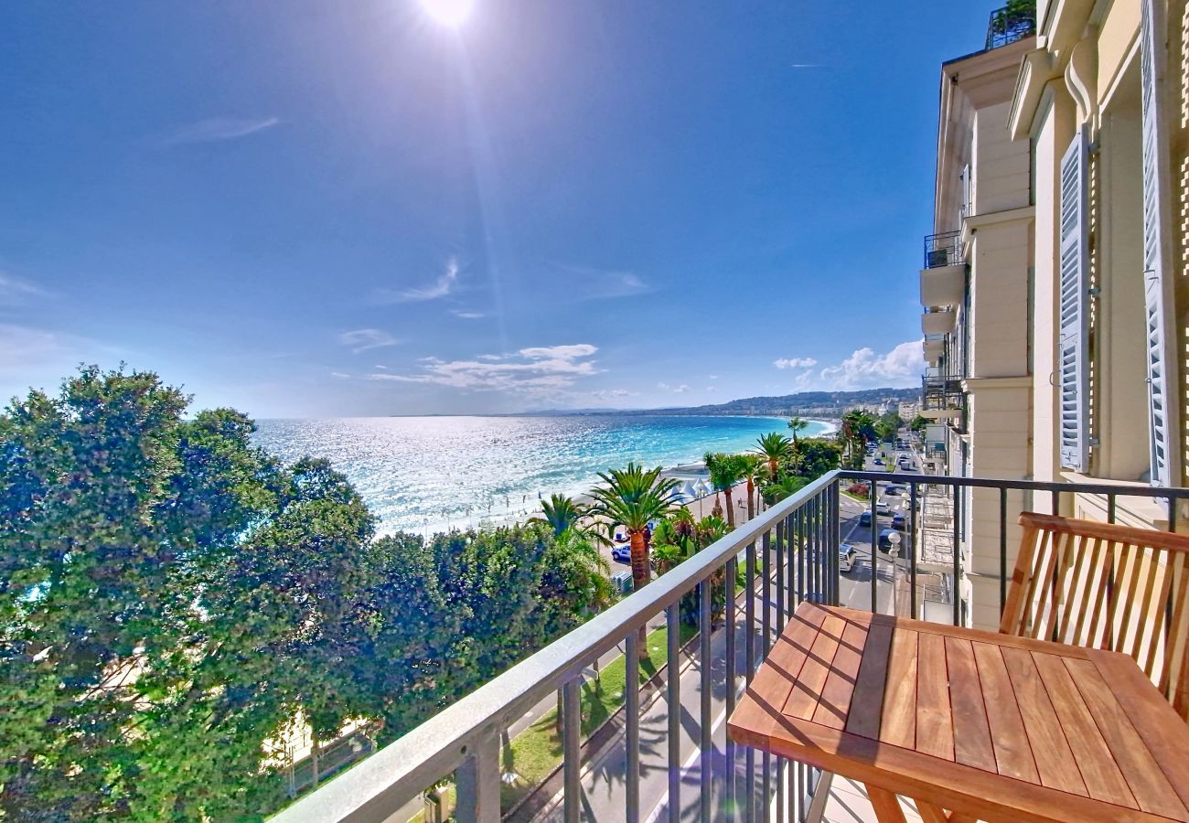 Appartement à Nice - NOUVEAU! N&J - BLEU PANORAMA - Vue mer
