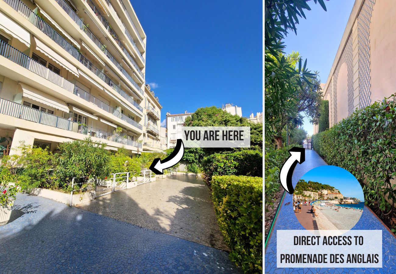 Appartement à Nice - NOUVEAU! N&J - MANEL - Terrasse et proche mer