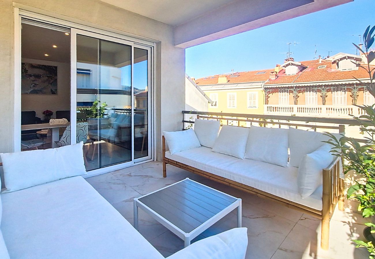 Appartement à Nice - Nouveau! N&J  - TERRASSE D'OR  - Proche mer - Terrasse