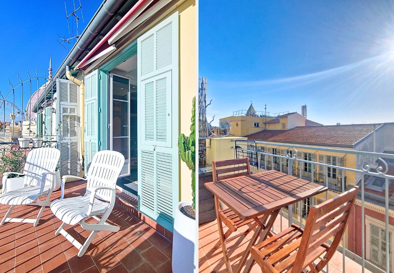 Appartement à Nice - Nouveau! N&J  - RIVIERA JAURES  - Terrasse - Proche Vieille Ville
