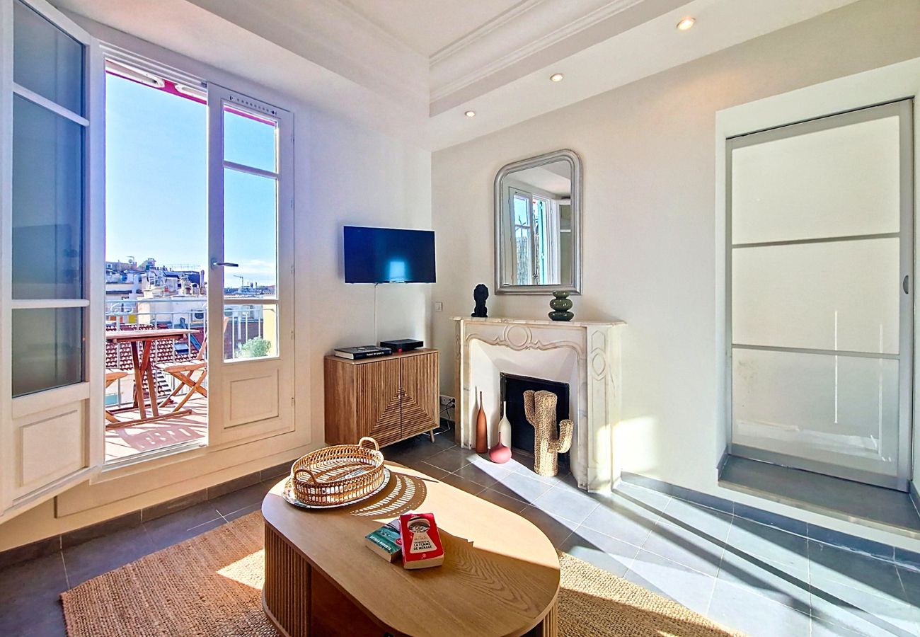 Appartement à Nice - Nouveau! N&J  - RIVIERA JAURES  - Terrasse - Proche Vieille Ville