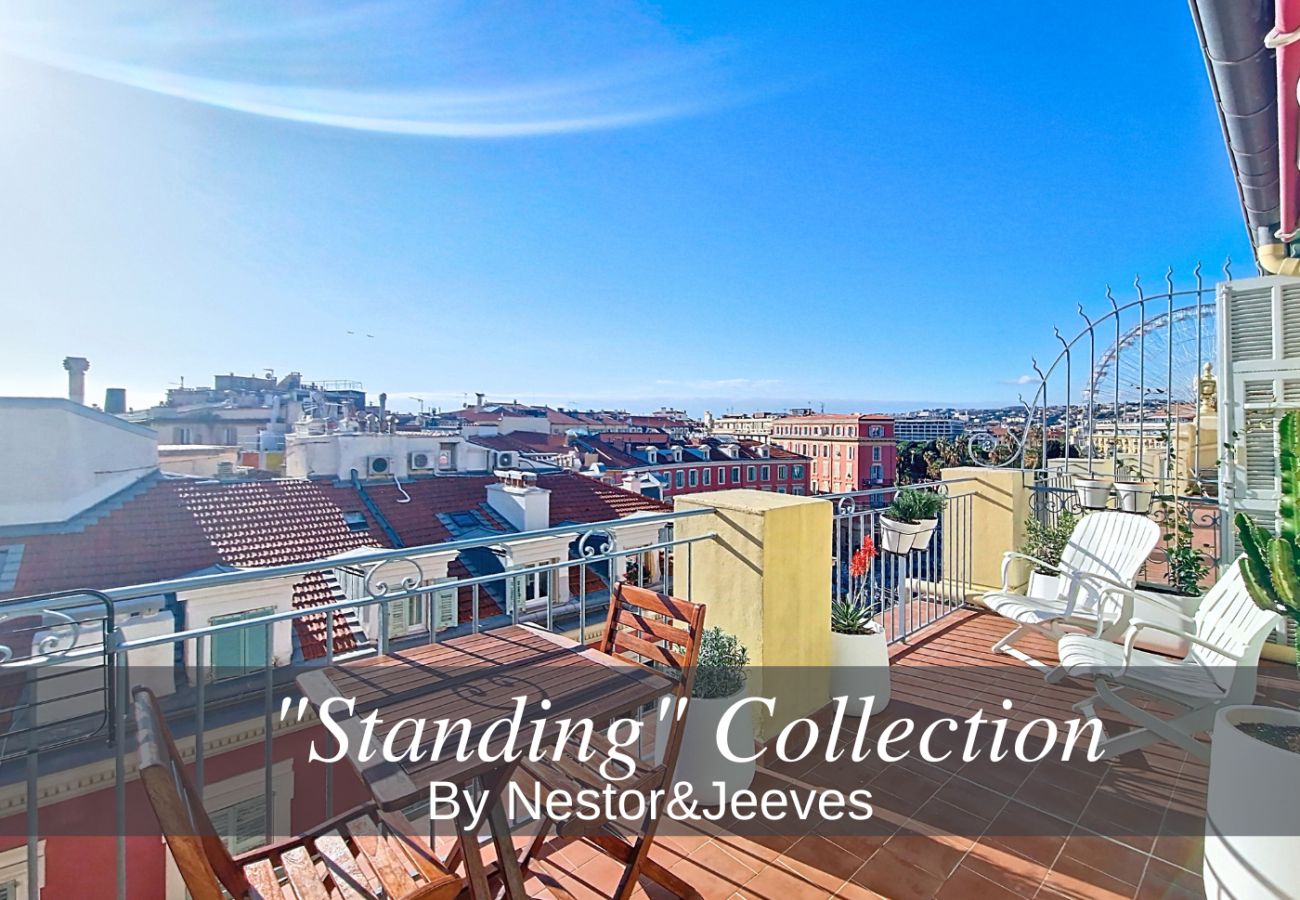 Appartement à Nice - Nouveau! N&J  - RIVIERA JAURES  - Terrasse - Proche Vieille Ville