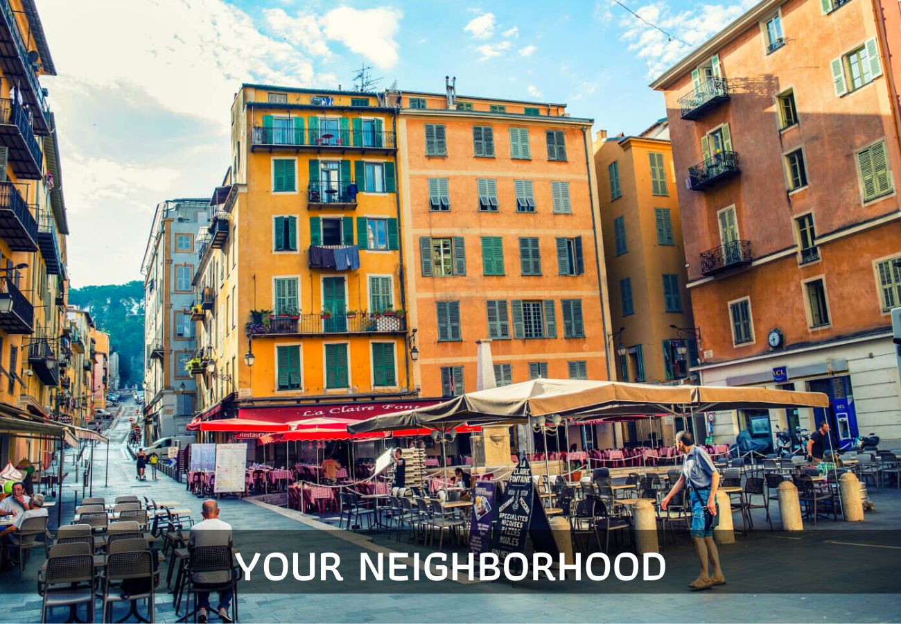 Appartement à Nice - Nouveau! N&J  - RIVIERA JAURES  - Terrasse - Proche Vieille Ville