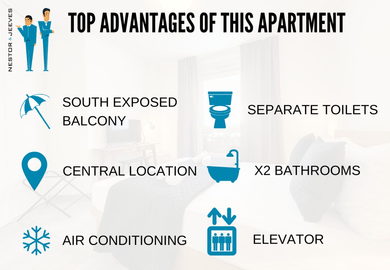 Appartement à Nice - Nouveau! N&J  - GELATO  - Lumineux - Balcon