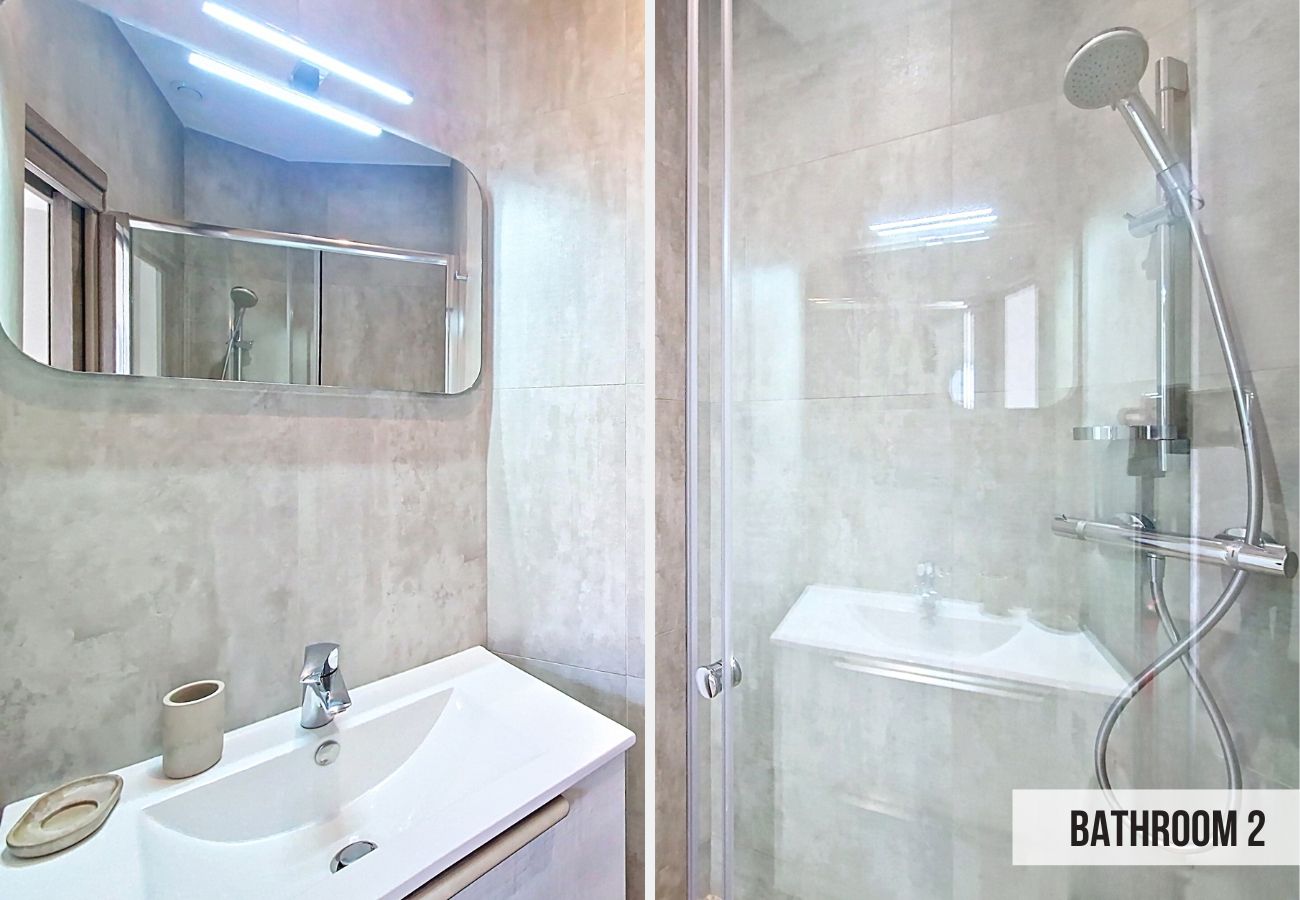 Appartement à Nice - Nouveau! N&J  - GELATO  - Lumineux - Balcon