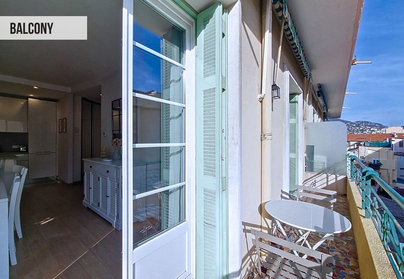 Appartement à Nice - Nouveau! N&J  - GELATO  - Lumineux - Balcon