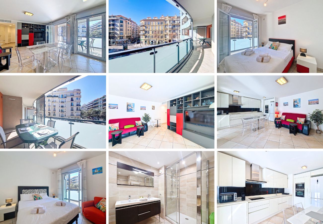 Appartement à Nice - Nouveau! N&J  - GAMBETTA HORIZON  - Proche mer - Terrasse