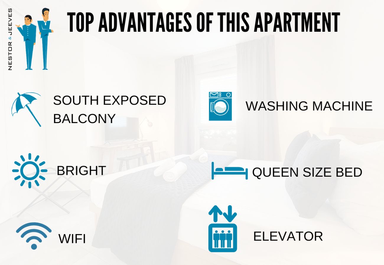 Appartement à Nice - Nouveau! N&J  - COCON ALBERTI  - Lumineux - Balcon