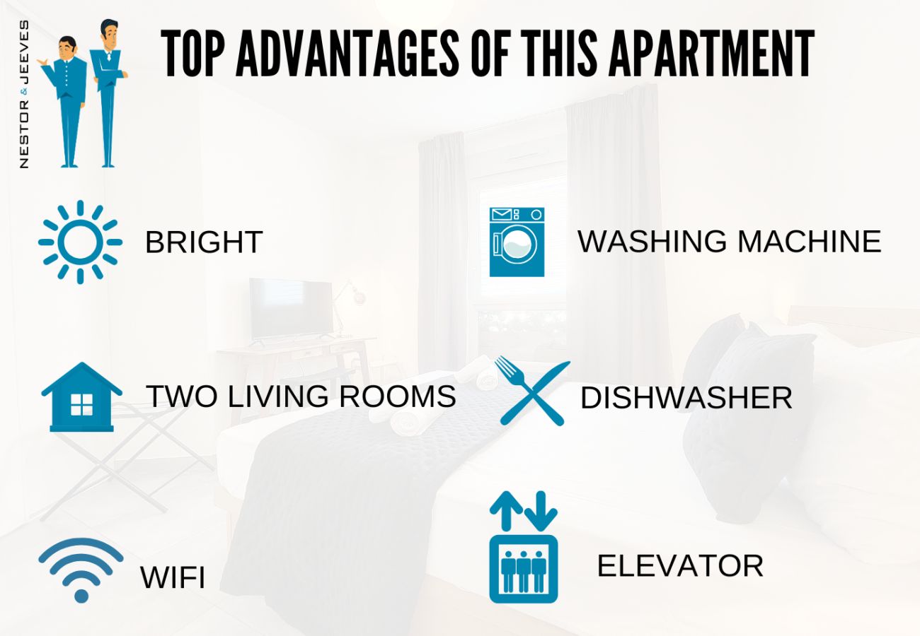 Appartement à Nice - Nouveau! N&J  - CLOS DES FLEURS  - Lumieux - Spacieux