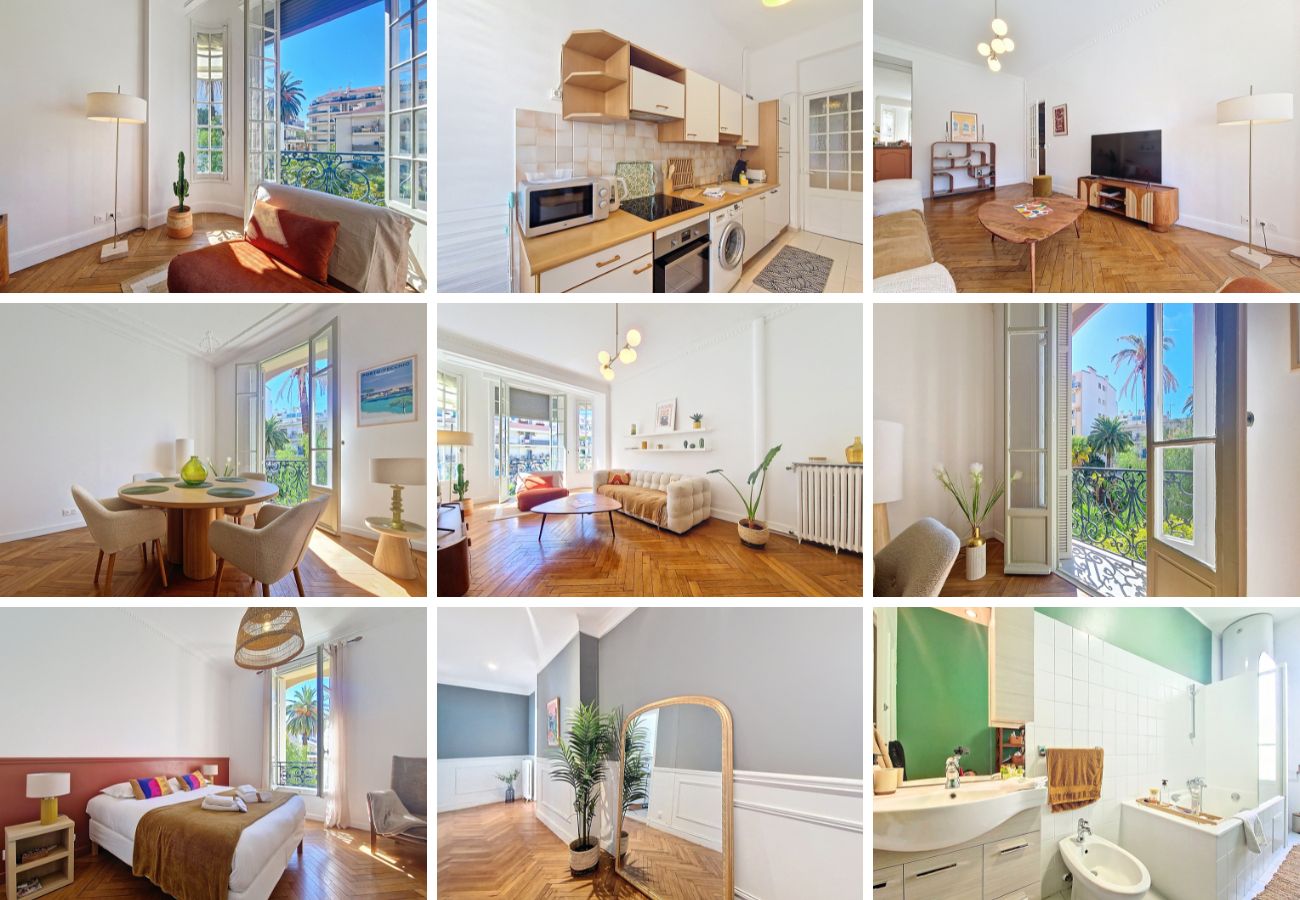 Appartement à Nice - Nouveau! N&J  - CLOS DES FLEURS  - Lumieux - Spacieux