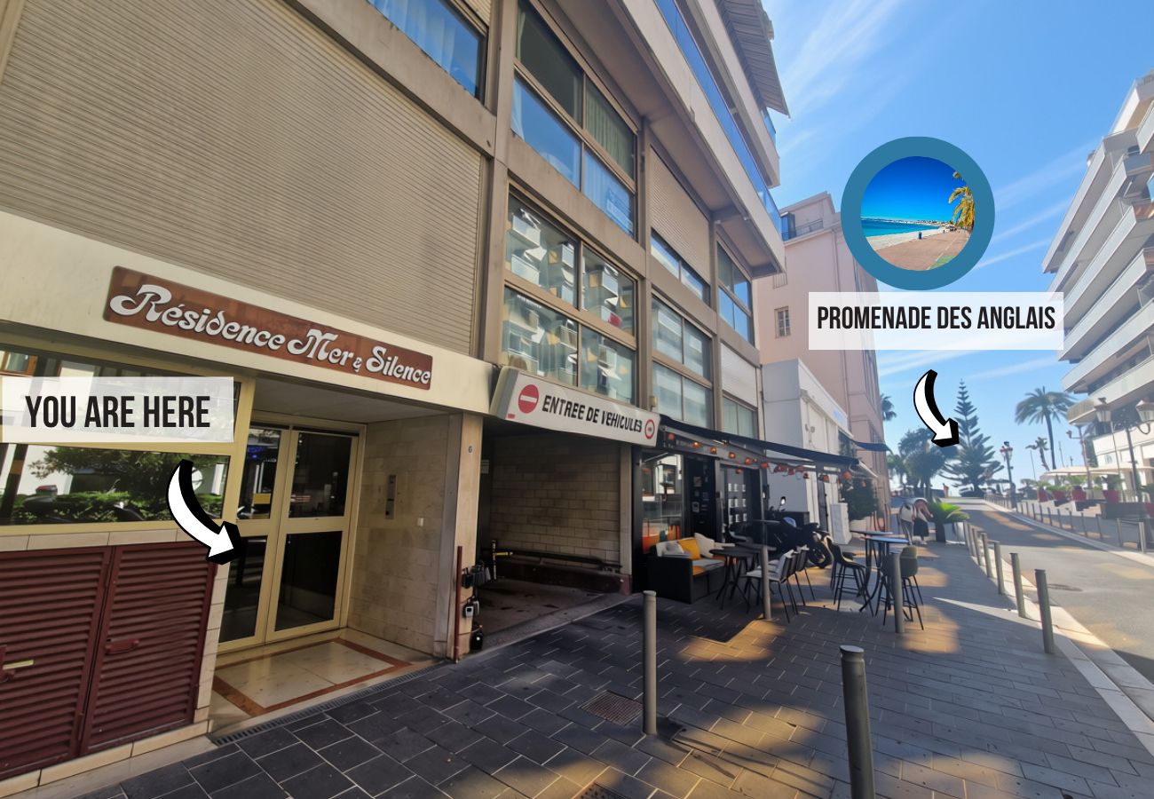 Appartement à Nice - AZUR MASSENET - BAIL CIVIL ENTRE 1 ET 11 MOIS 