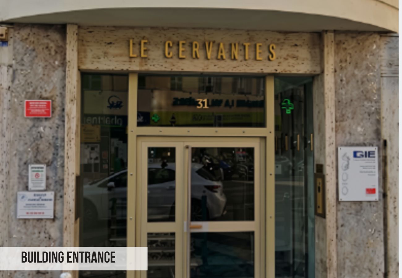 Appartement à Nice - Nouveau! N&J  - COSY CERVANTES - Central - Spacieux