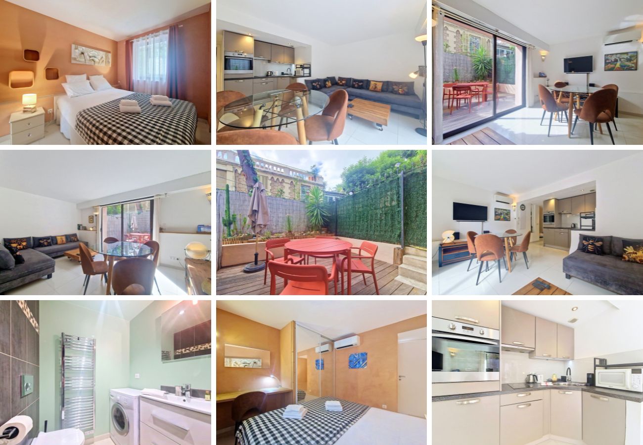 Appartement à Nice - Nouveau! N&J  - CHATEAU AZUR - Climatisation - Terrasse 